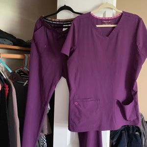 Heart and soul womens scrubs